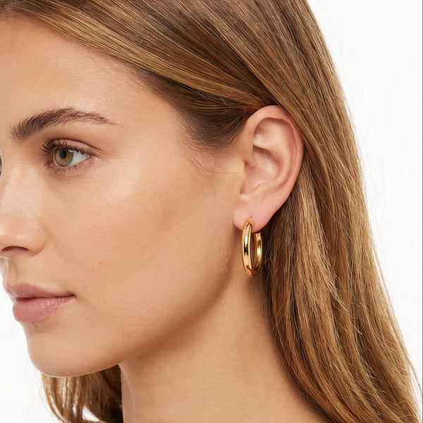 Classic Chunky Hoops
