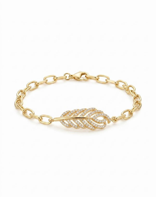 Chasing Feathers Bracelet