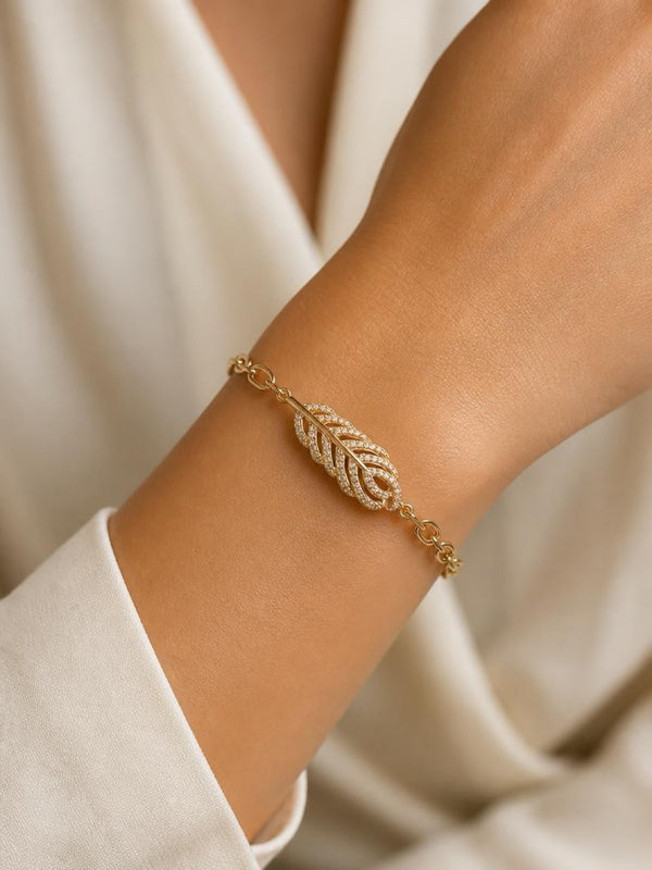 Chasing Feathers Bracelet